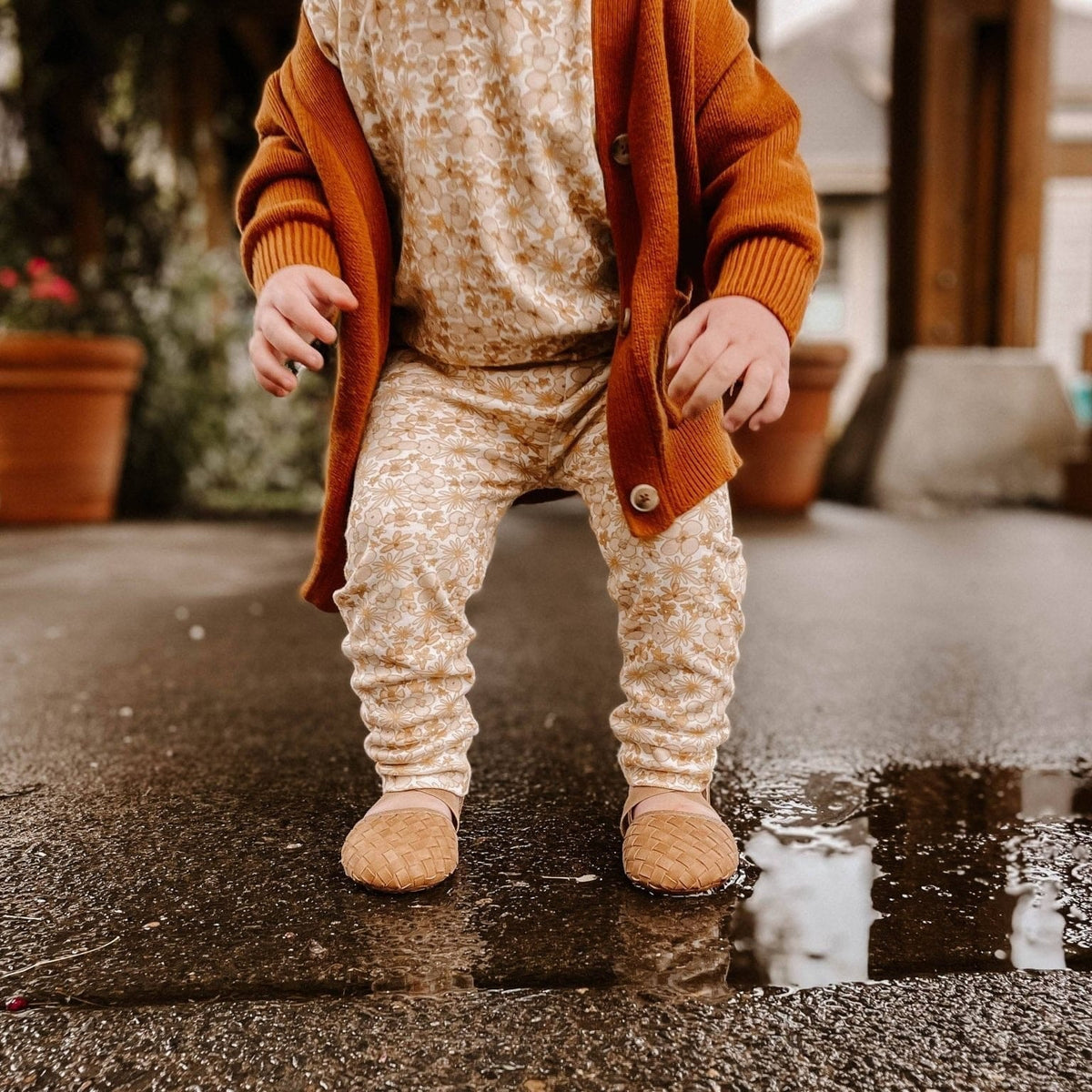 Little Love Bug Co. The Tinley soft sole baby moccasins.