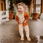 Little Love Bug Co. Tinley soft sole leather baby shoes.