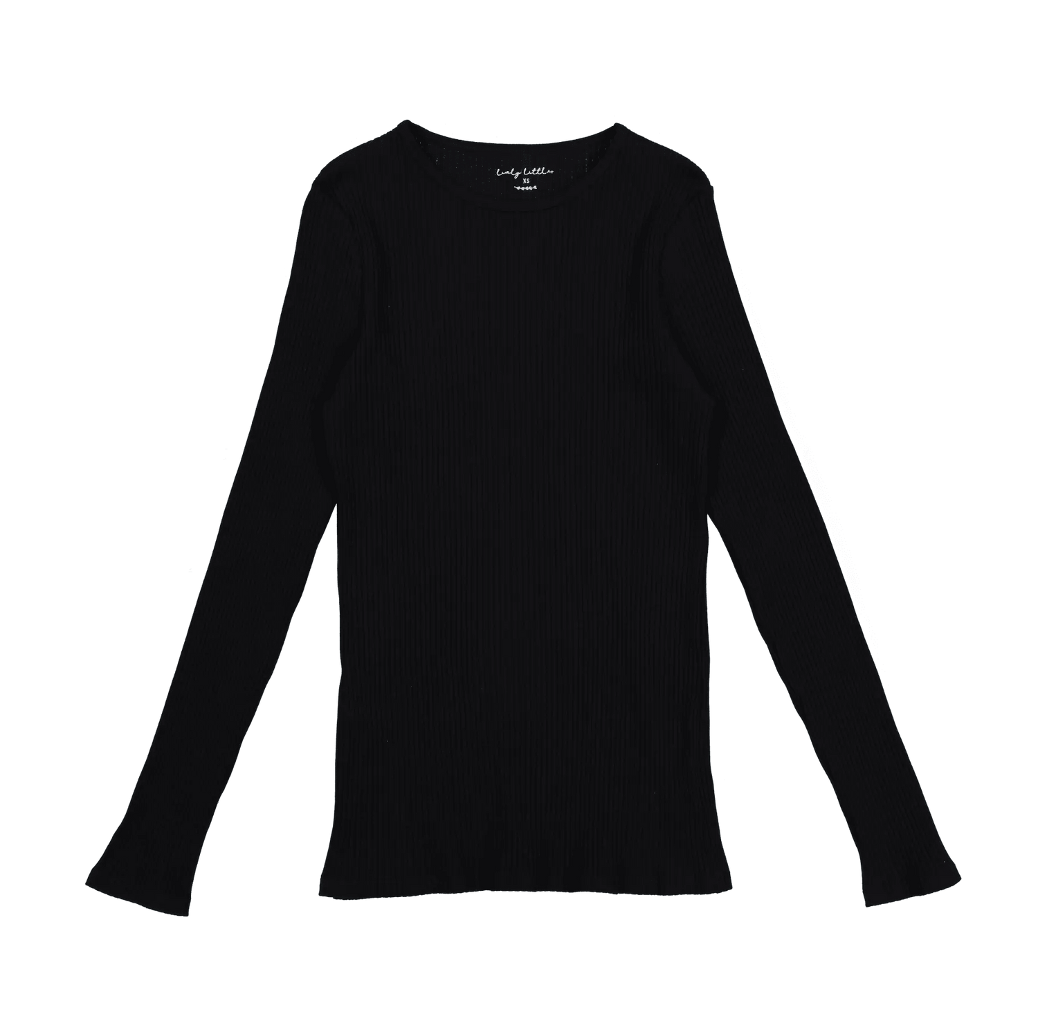 The Womens Tee - Black Ribbed - Sleeve, Long-sleeved T-shirt, Active Shirt, Sweater, Top | Everetts Place