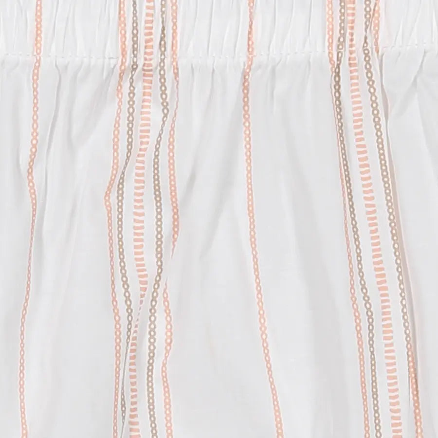 Lovely Littles The Woven Bloomer - Rose Stripe - 