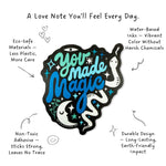 Raising Mama The "You Made Magic" (Blue) Sticker