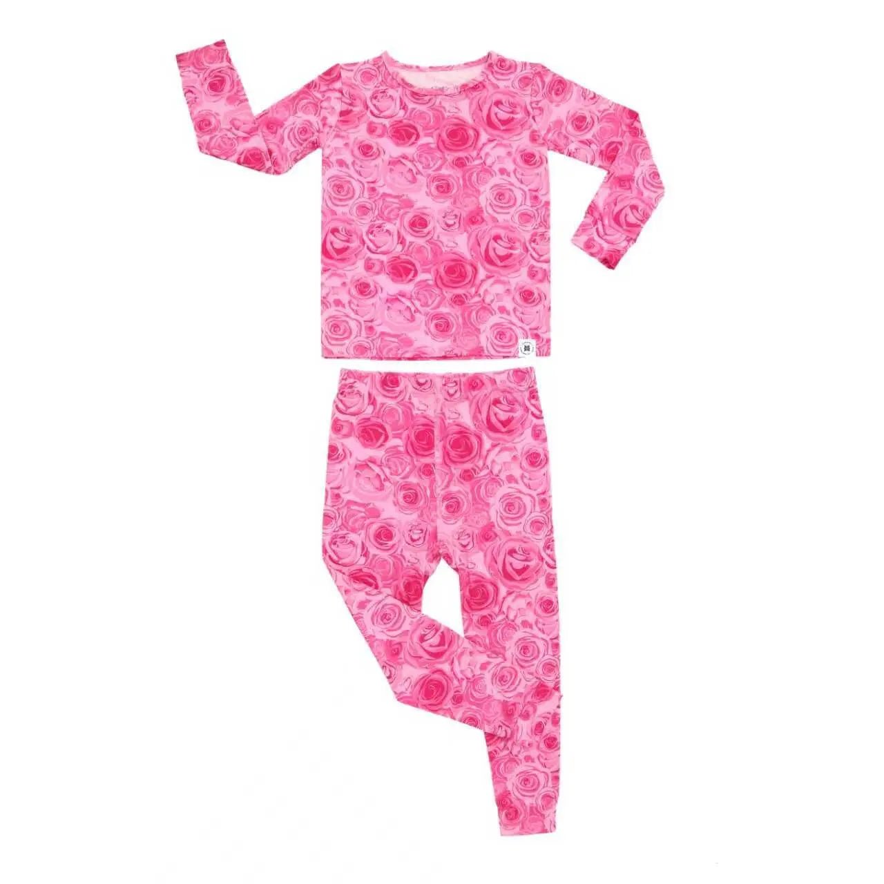 Sweet Bamboo This Must Be Love Big Kid Pajama Set - 