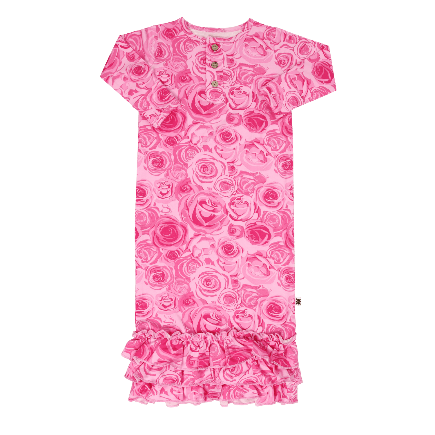 Sweet Bamboo This Must Be Love Ruffle Gown - 
