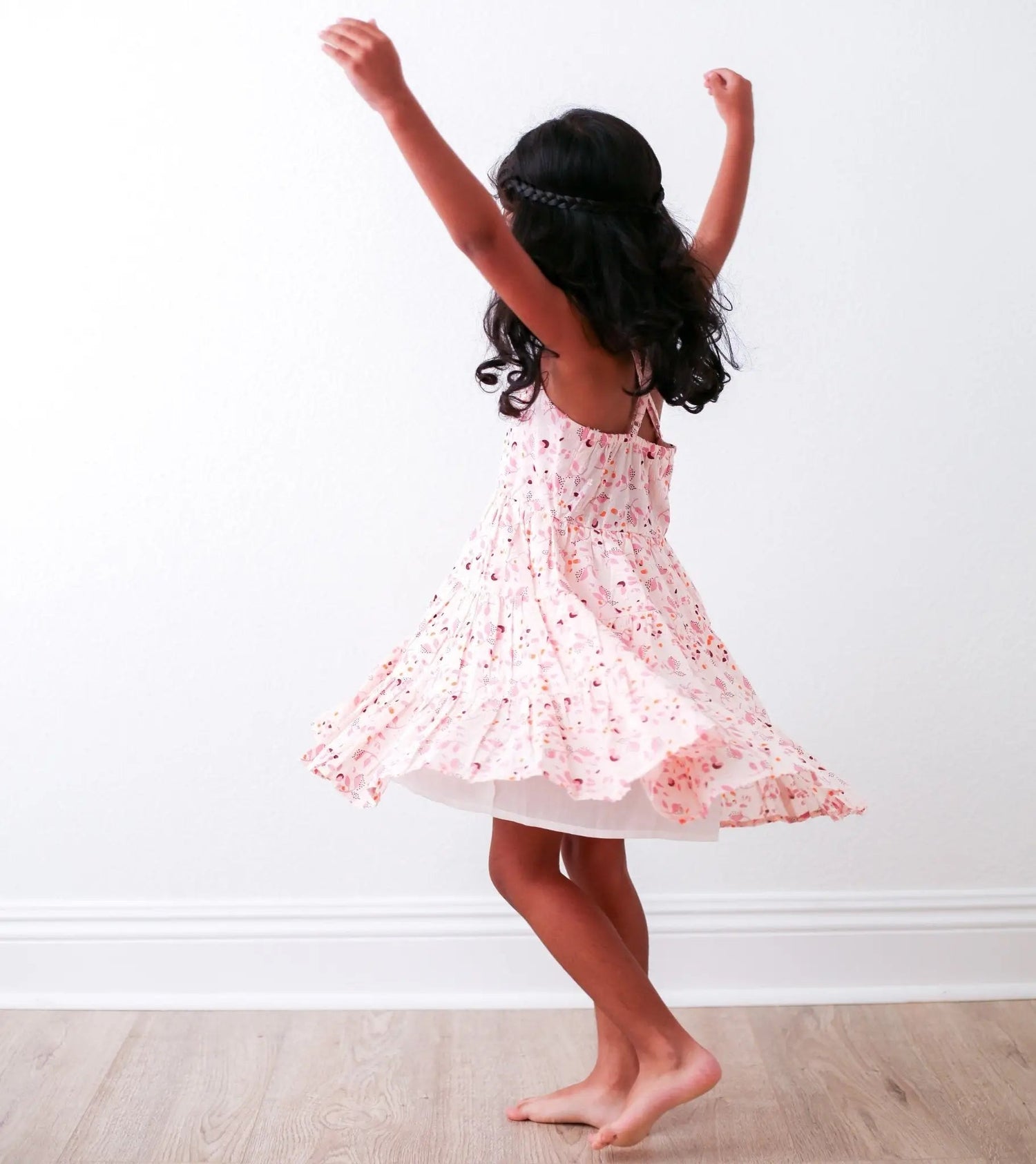 Bestaroo Tiana Pink Floral Dress - 