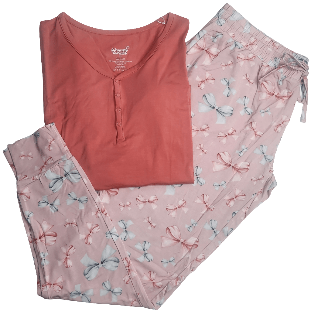 Dragonfly Dreams Bamboo Tied With Grace Women's Pajamas