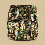 Nature: Essentials Pocket Cloth Diaper with Athletic Wicking Jersey, Grows with your Baby - Everetts Place Boutique - Pocket Diaper