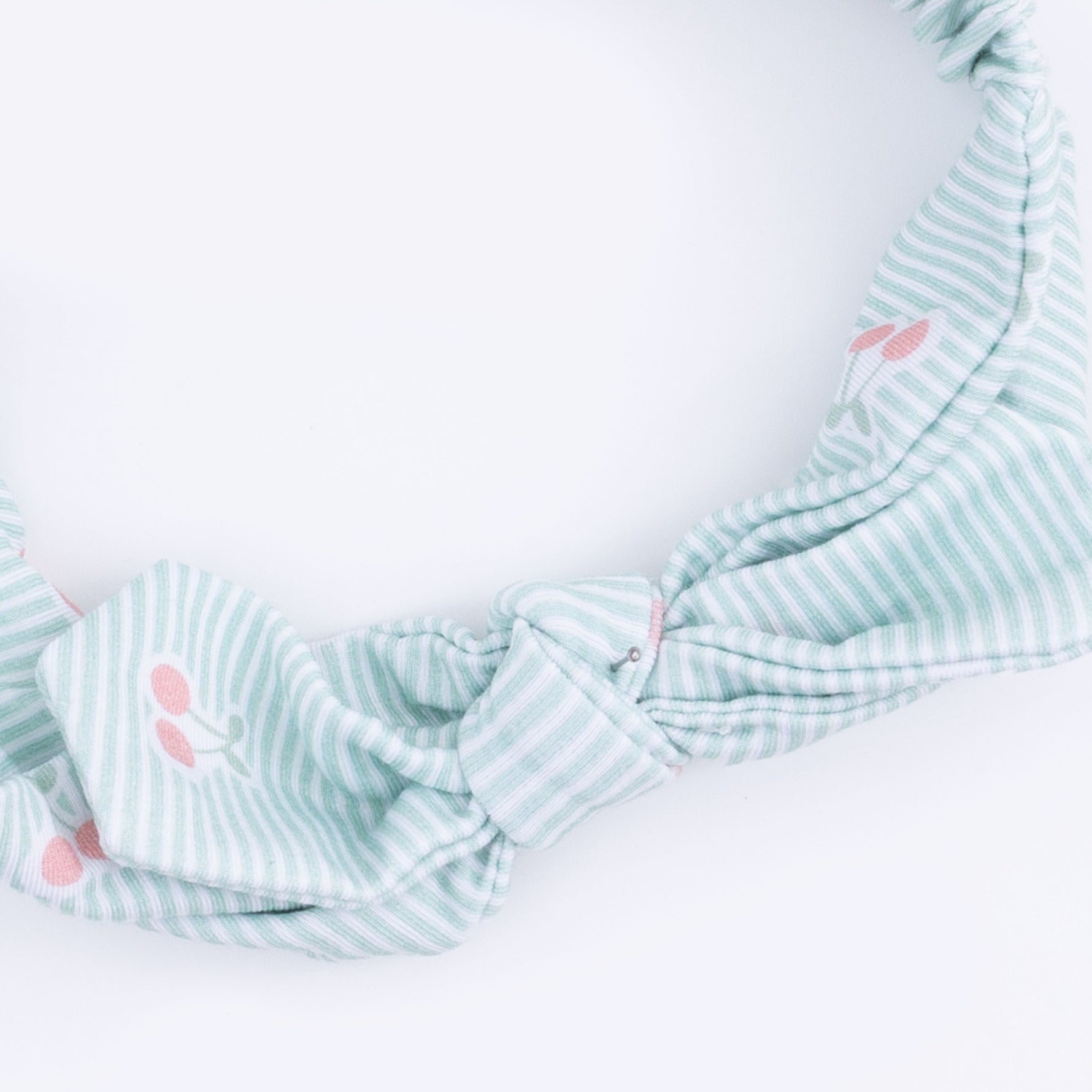 Angel Dear Tiny Cherry Stripe - Knot HeadbandEveretts Place