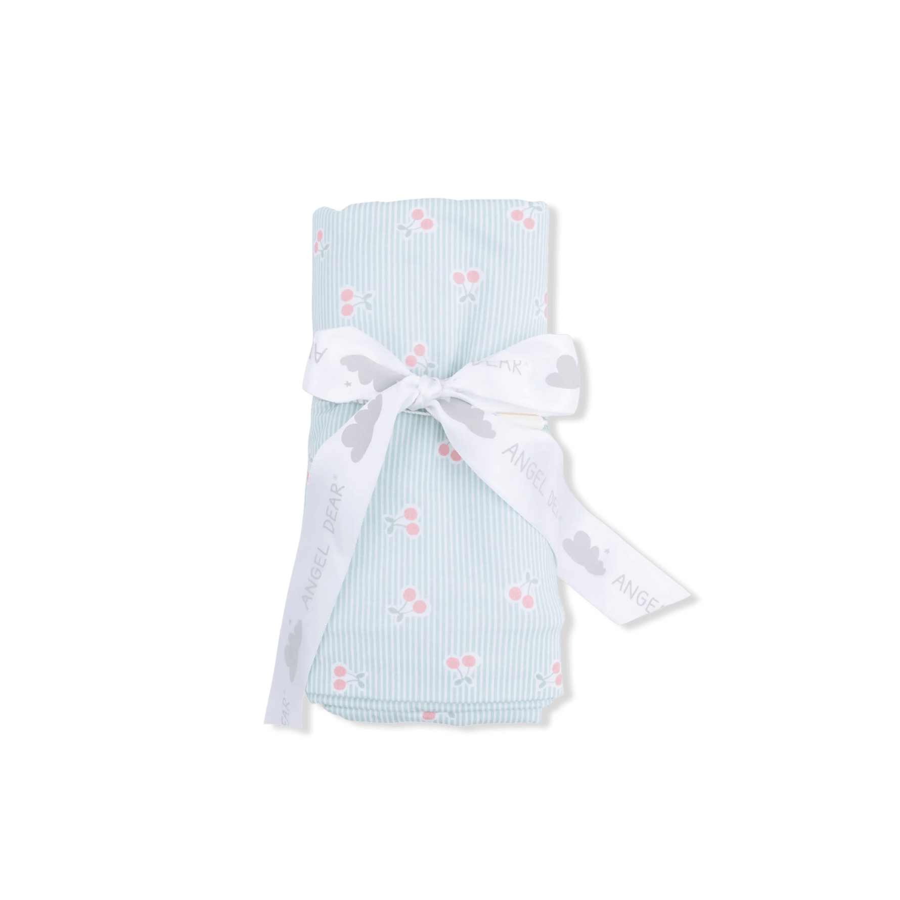 Angel Dear Tiny Cherry Stripe - Swaddle Blanket - 