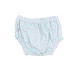 Angel Dear Tiny Cherry Stripe - Top with Bows and Ruffle Leg Bloomer - 