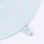Angel Dear Tiny Cherry Stripe - Wide Brim Sun HatEveretts Place