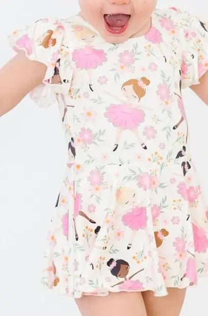 Mila & Rose ® Tiny Dancer S/S Twirl Leotard - 