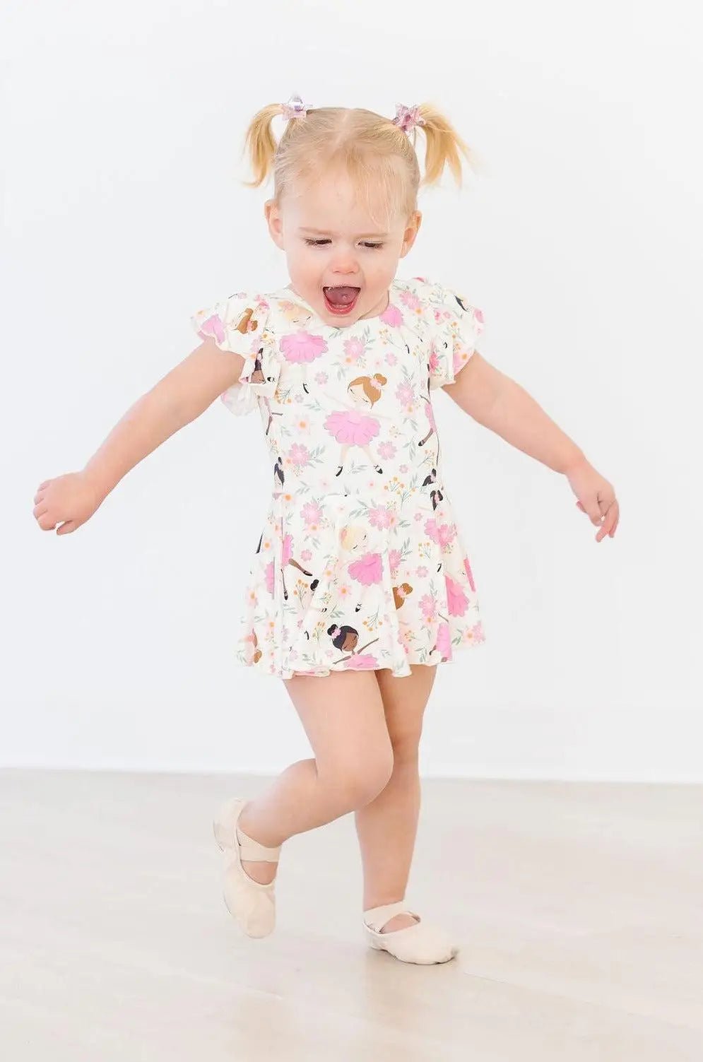 Mila & Rose ® Tiny Dancer S/S Twirl Leotard - 