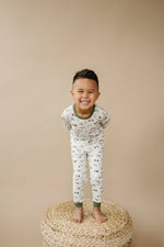 Little Joy Co. Tiny Tractors 2pc Bamboo Pajamas Breathable for Kids - Everetts Place Boutique - 