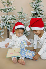 Little Joy Co. Tiny Trees Ribbed Bamboo 2pc Henley Pajamas - 
