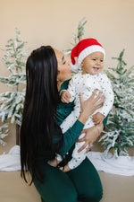 Little Joy Co. Tiny Trees Ribbed Bamboo Zippy Pajamas - 