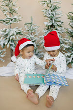 Little Joy Co. Tiny Trees Ribbed Bamboo Zippy Pajamas - 