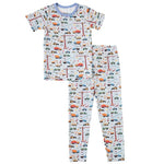 Tiny Trucker S/S Pajama - Child, Animated cartoon, Animation, Fictional character, Clothing | Everetts Place