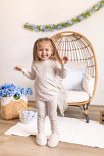 Little Joy Co. Tiny Tulips Bamboo Pajamas 2Pc Comfort Sleepwear Set - Everetts Place Boutique - 