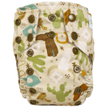Tiny Tushies Newborn All-In-One Reusable Modern Cloth Diaper by Texas Tushies