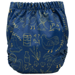 Tiny Tushies Newborn All-In-One Reusable Modern Cloth Diaper by Texas Tushies