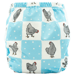Tiny Tushies Newborn All-In-One Reusable Modern Cloth Diaper by Texas Tushies