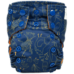 Tiny Tushies Newborn All-In-One Reusable Modern Cloth Diaper by Texas Tushies