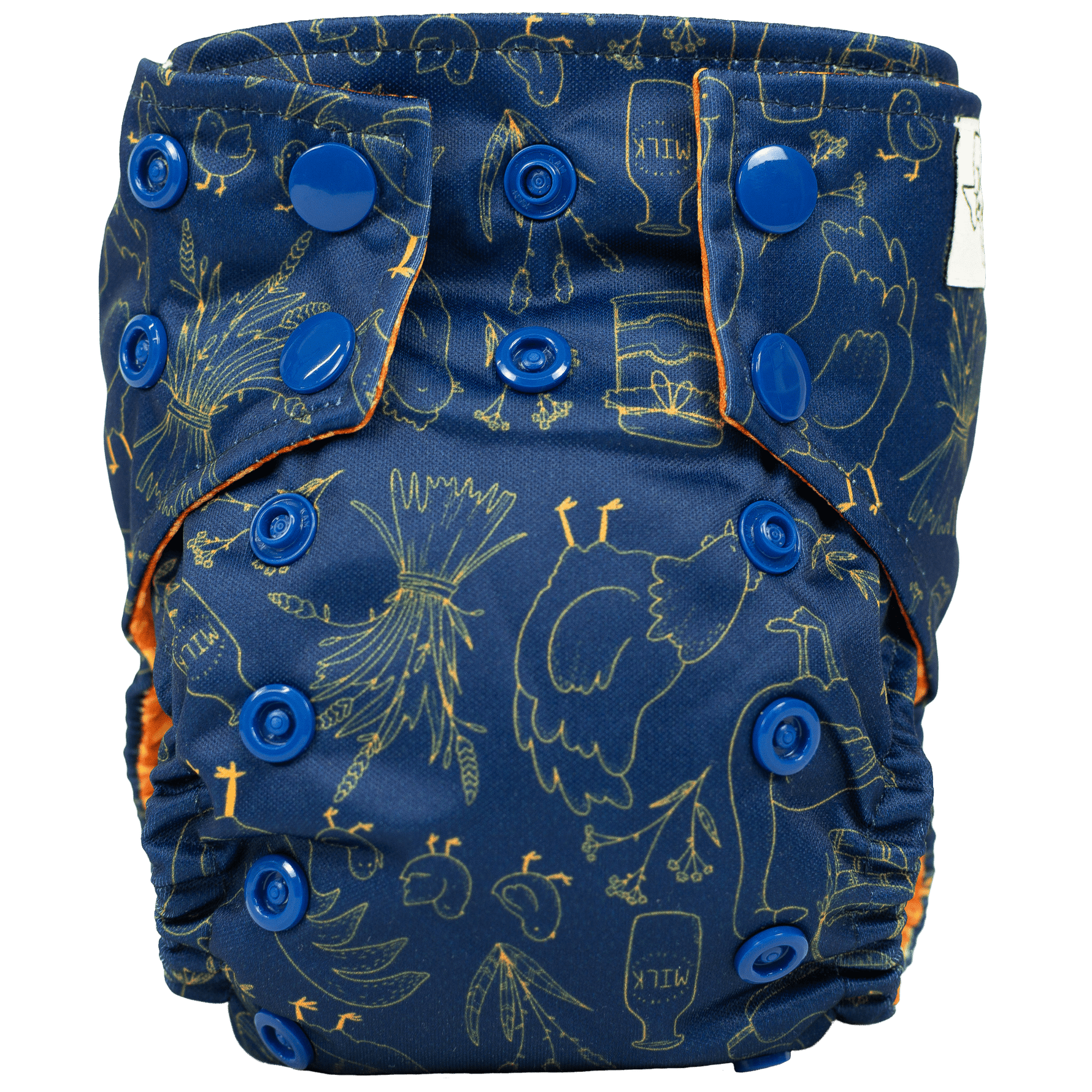 Tiny Tushies Newborn All-In-One Reusable Modern Cloth Diaper by Texas Tushies