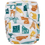 Tiny Tushies Newborn All-In-One Reusable Modern Cloth Diaper by Texas Tushies