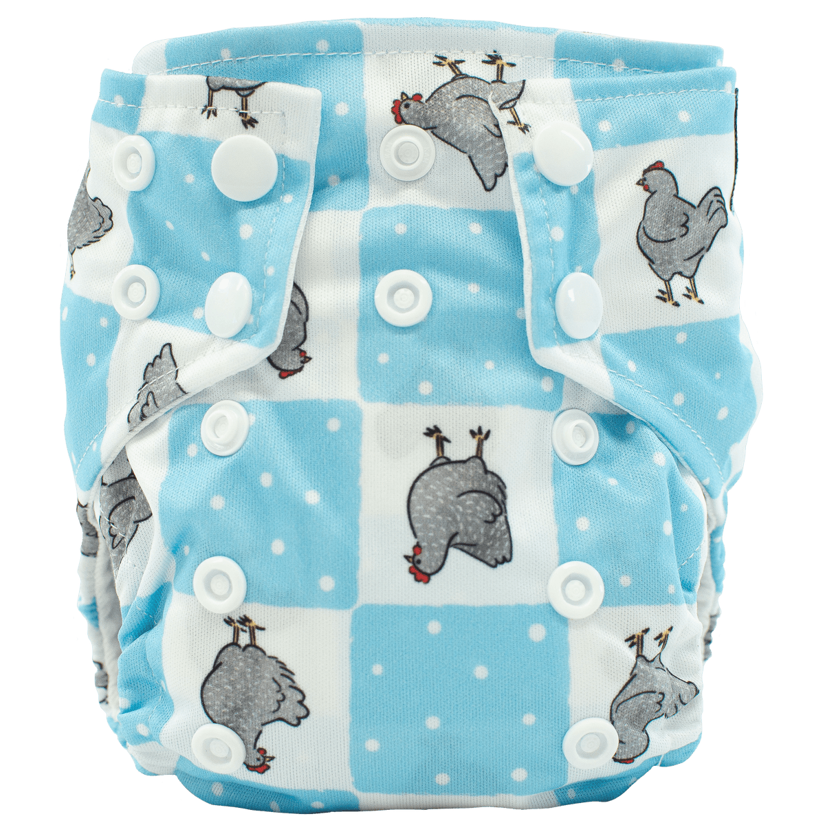 Tiny Tushies Newborn All-In-One Reusable Modern Cloth Diaper by Texas Tushies