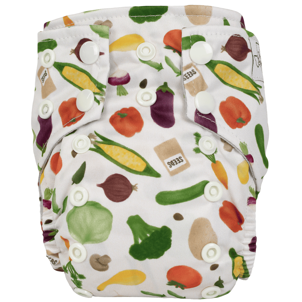 Tiny Tushies Newborn All-In-One Reusable Modern Cloth Diaper by Texas Tushies