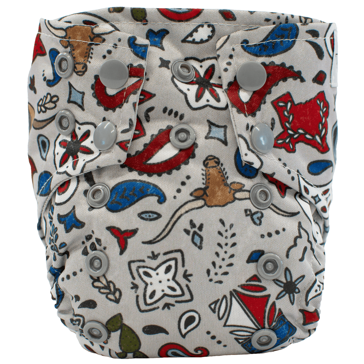 Tiny Tushies Newborn All-In-One Reusable Modern Cloth Diaper by Texas Tushies