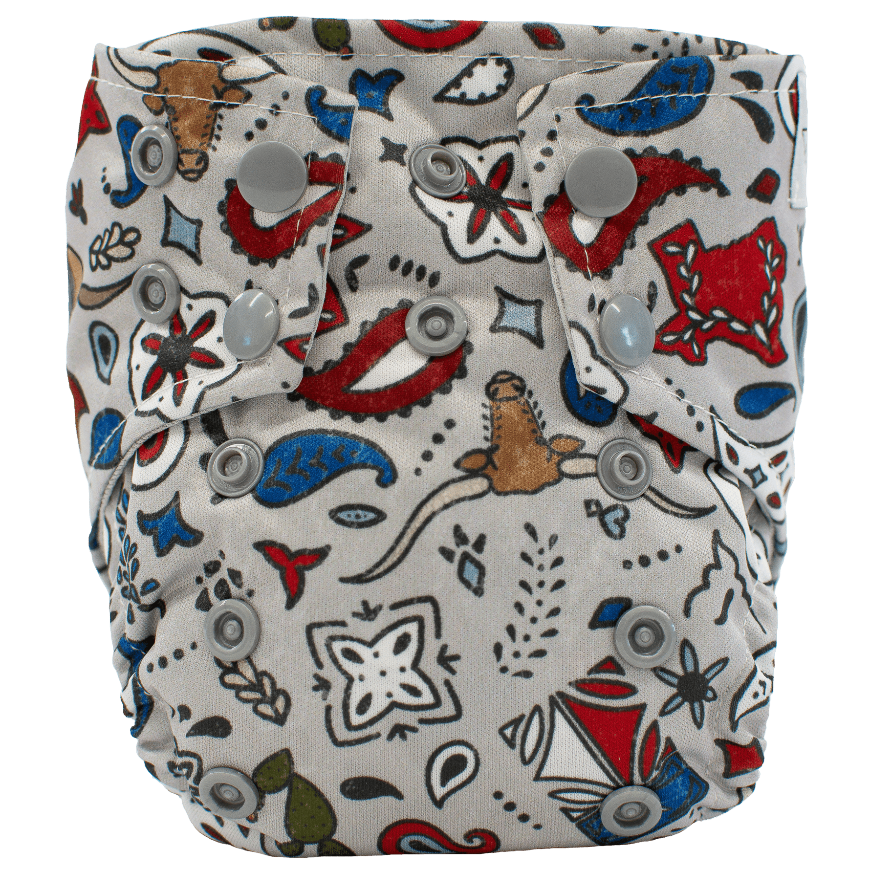 Tiny Tushies Newborn All-In-One Reusable Modern Cloth Diaper by Texas Tushies