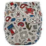 Tiny Tushies Newborn All-In-One Reusable Modern Cloth Diaper by Texas Tushies