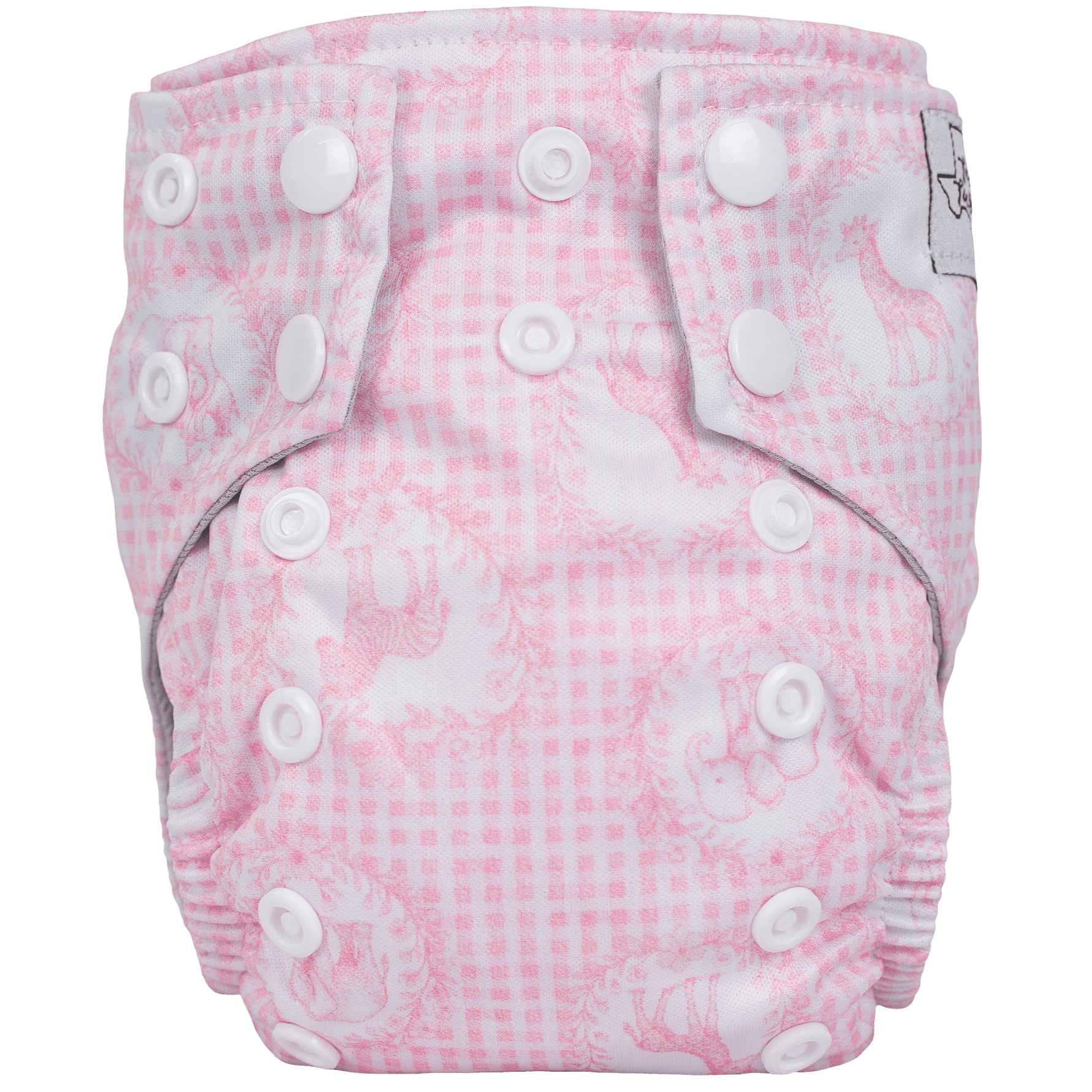 Tiny Tushies Newborn All-In-One Reusable Modern Cloth Diaper by Texas Tushies