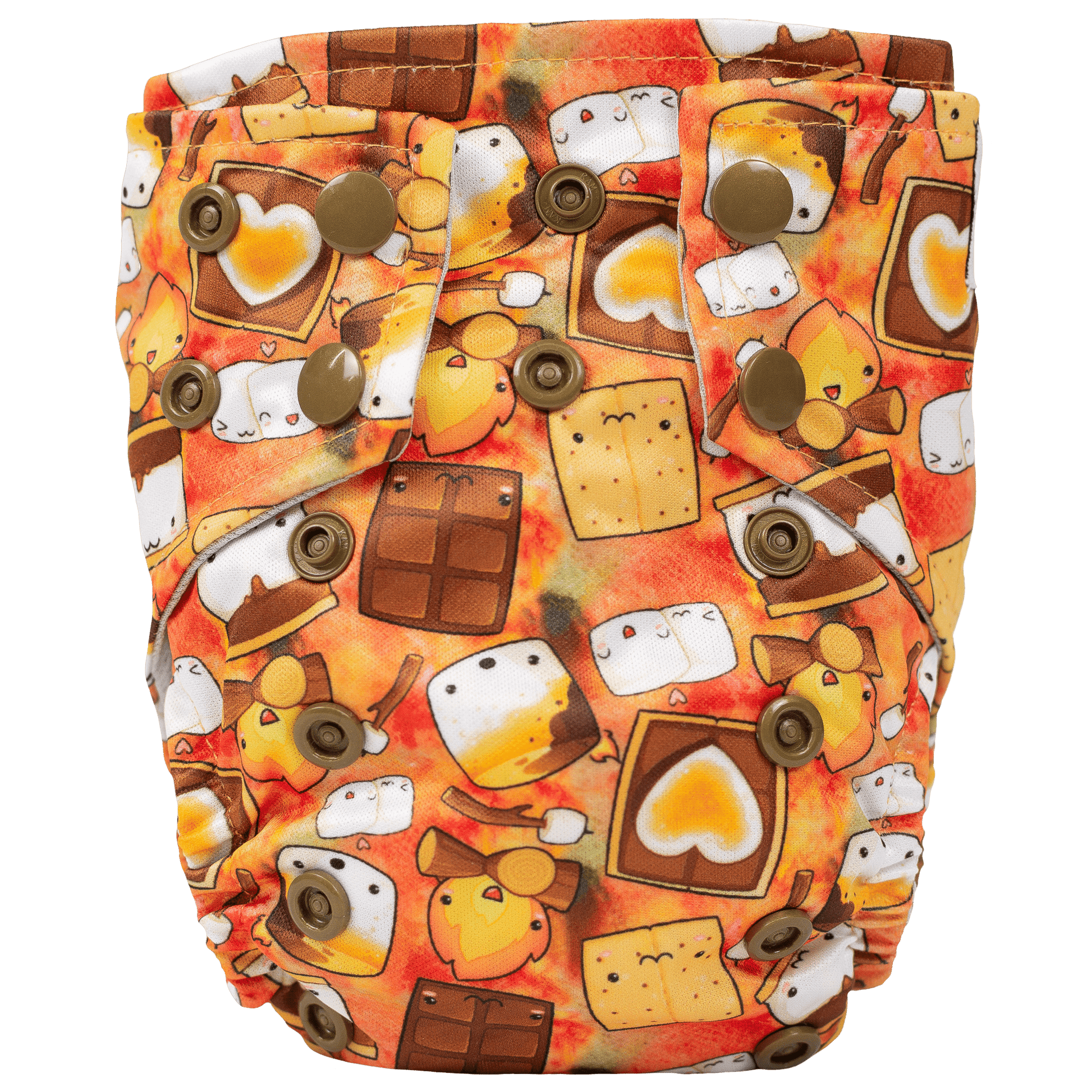Tiny Tushies Newborn AIO Cloth Diaper with Pocket Opening for Babies 5 to 20 Pounds Texas Tushies