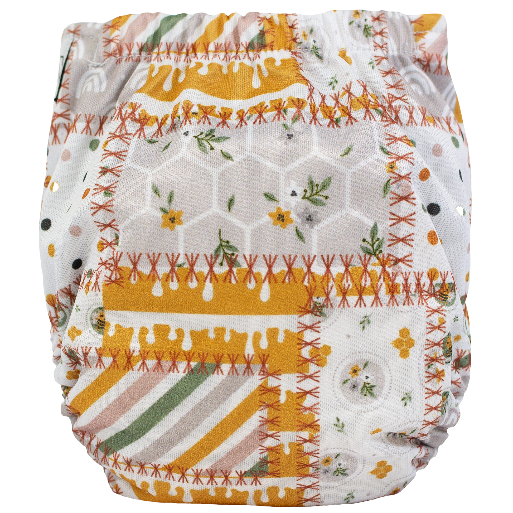 Tiny Tushies Newborn AIO Cloth Diaper with Pocket Opening for Babies 5 to 20 Pounds Texas Tushies