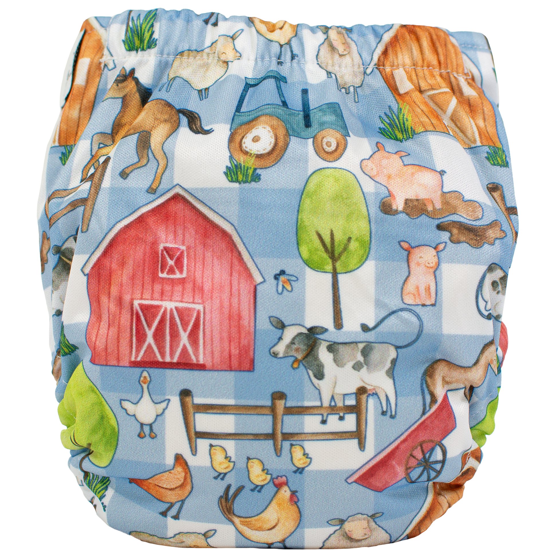 Tiny Tushies Newborn AIO Cloth Diaper with Pocket Opening for Babies 5 to 20 Pounds Texas Tushies