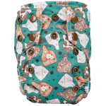 Texas Tushies Tiny Tushies Newborn AIO Cloth Diaper with Pocket Opening for Babies - Baby & Toddler > Diapering > Diapers > Cloth Diapers Cloth Diapers