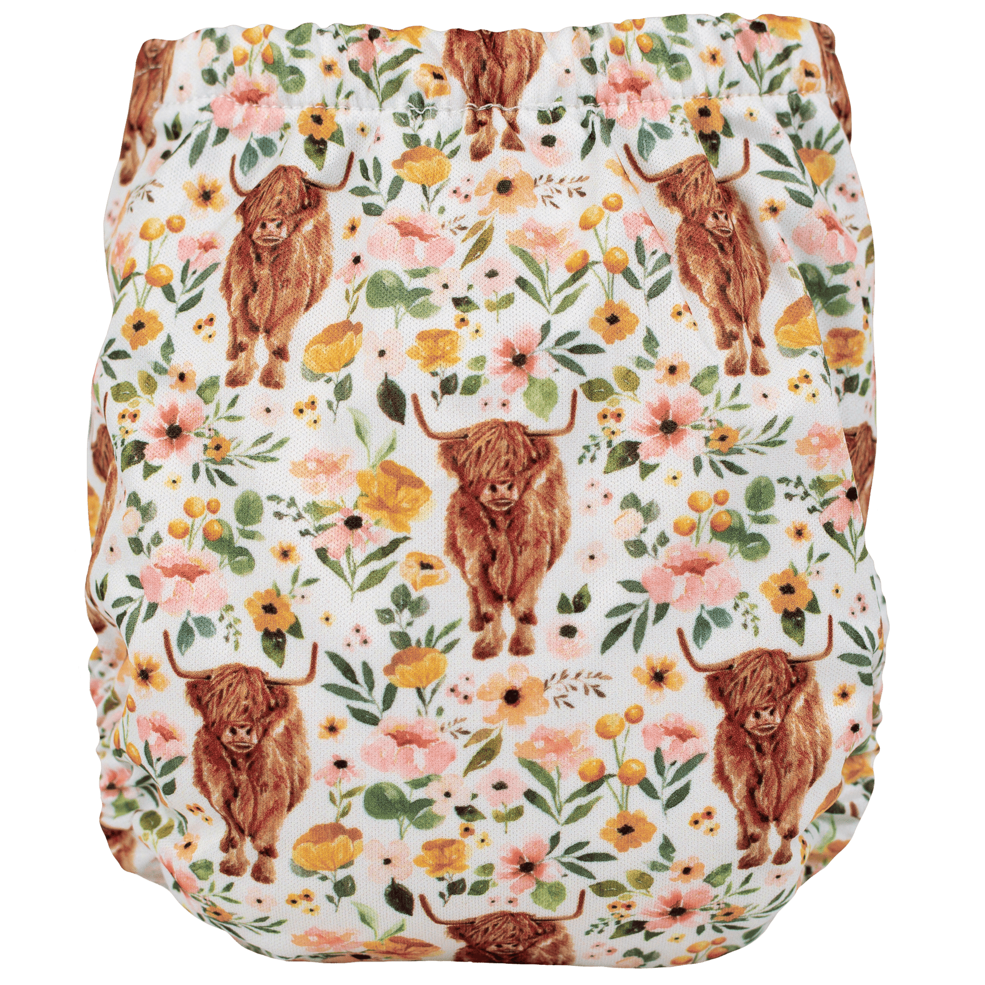 Tiny Tushies Newborn AIO Cloth Diaper with Pocket Opening for Babies 5 to 20 Pounds Texas Tushies
