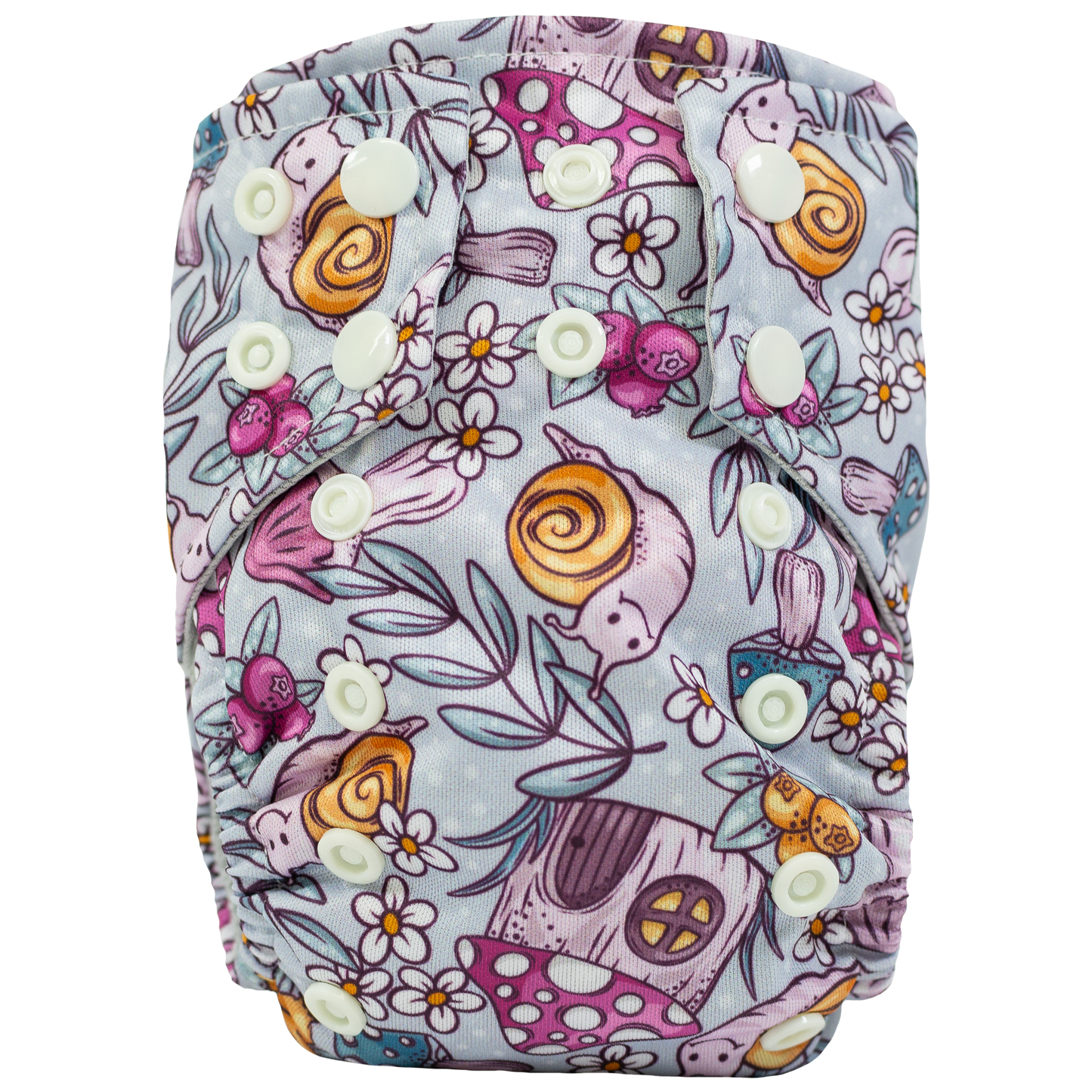 Tiny Tushies Newborn AIO Cloth Diaper with Pocket Opening for Babies 5 to 20 Pounds Texas Tushies