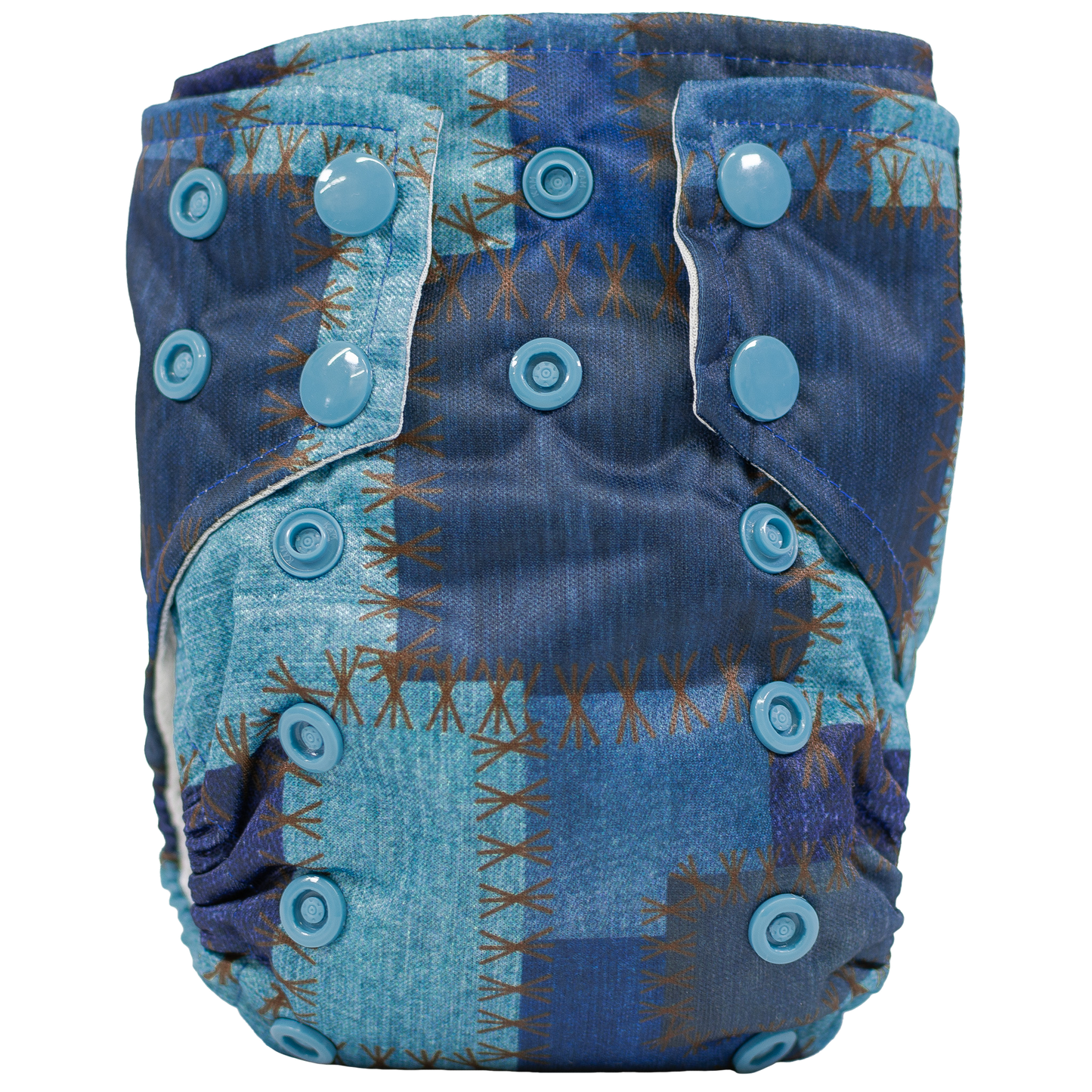 Tiny Tushies Newborn AIO Cloth Diaper with Pocket Opening for Babies 5 to 20 Pounds Texas Tushies