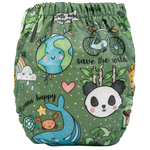 Texas Tushies Tiny Tushies Newborn AIO Cloth Diaper with Pocket Opening for Babies - Baby & Toddler > Diapering > Diapers > Cloth Diapers Cloth Diapers