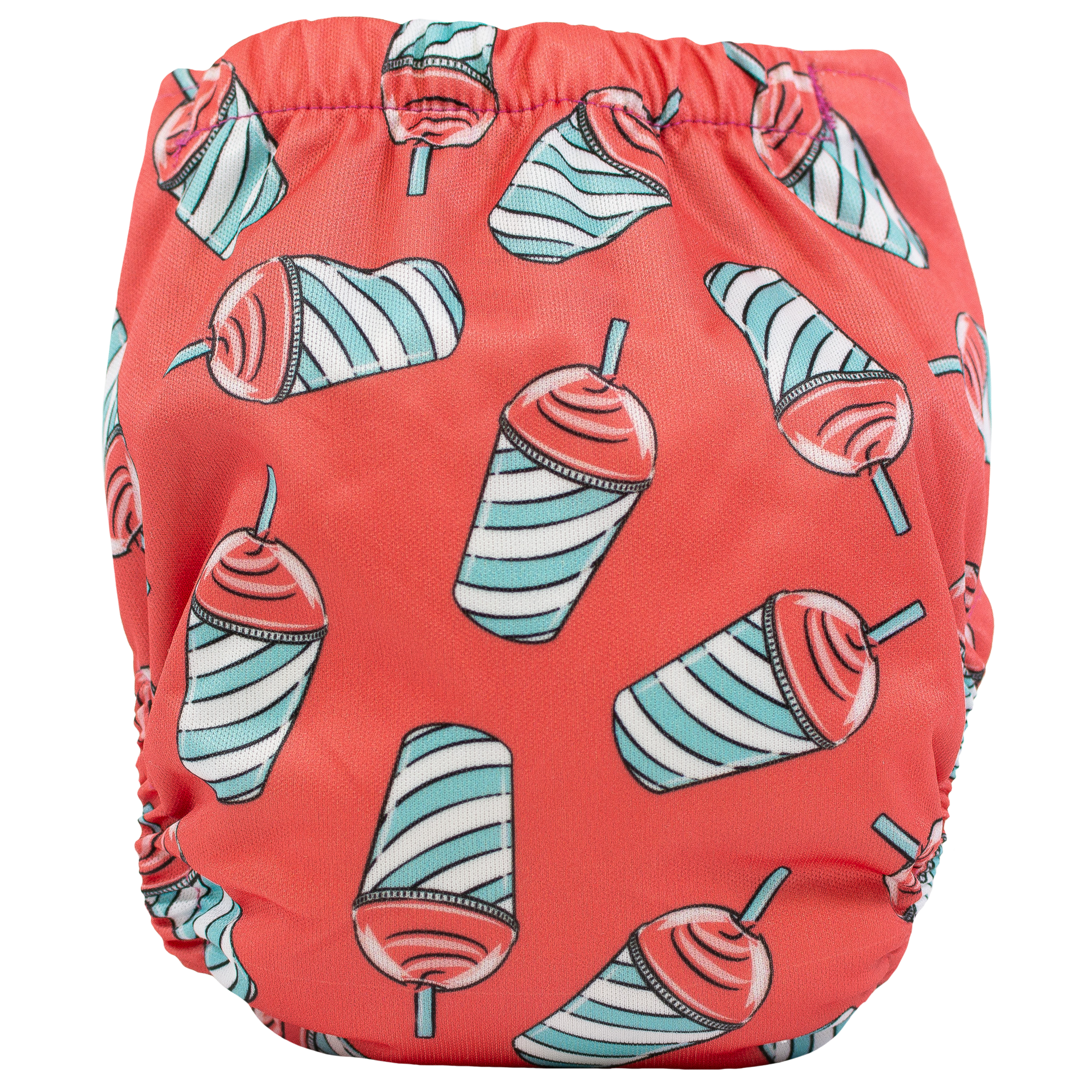Tiny Tushies Newborn AIO Cloth Diaper with Pocket Opening for Babies 5 to 20 Pounds Texas Tushies