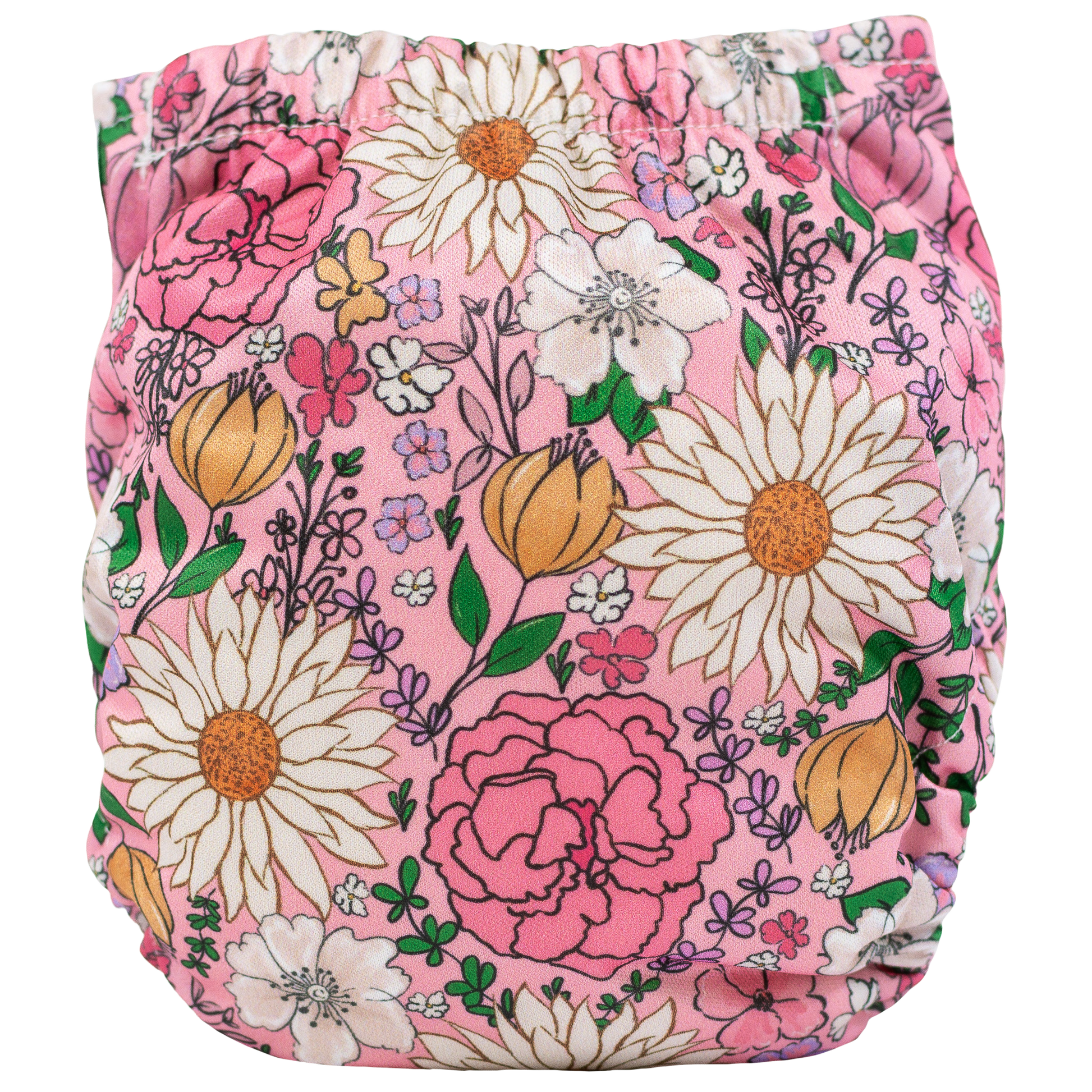 Tiny Tushies Newborn AIO Cloth Diaper with Pocket Opening for Babies 5 to 20 Pounds Texas Tushies