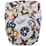 Texas Tushies Tiny Tushies Newborn AIO Cloth Diaper with Pocket Opening for Babies - Baby & Toddler > Diapering > Diapers > Cloth Diapers Cloth Diapers