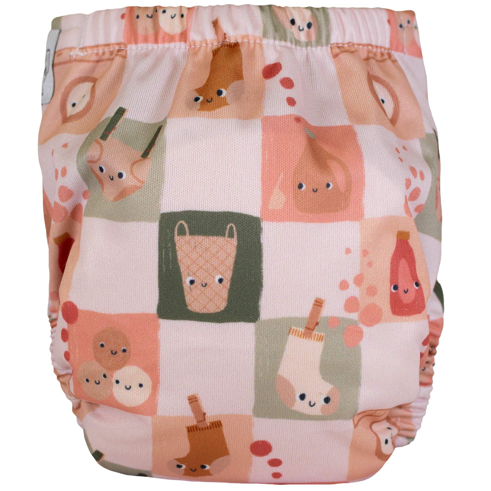 Tiny Tushies Newborn AIO Cloth Diaper with Pocket Opening for Babies 5 to 20 Pounds Texas Tushies
