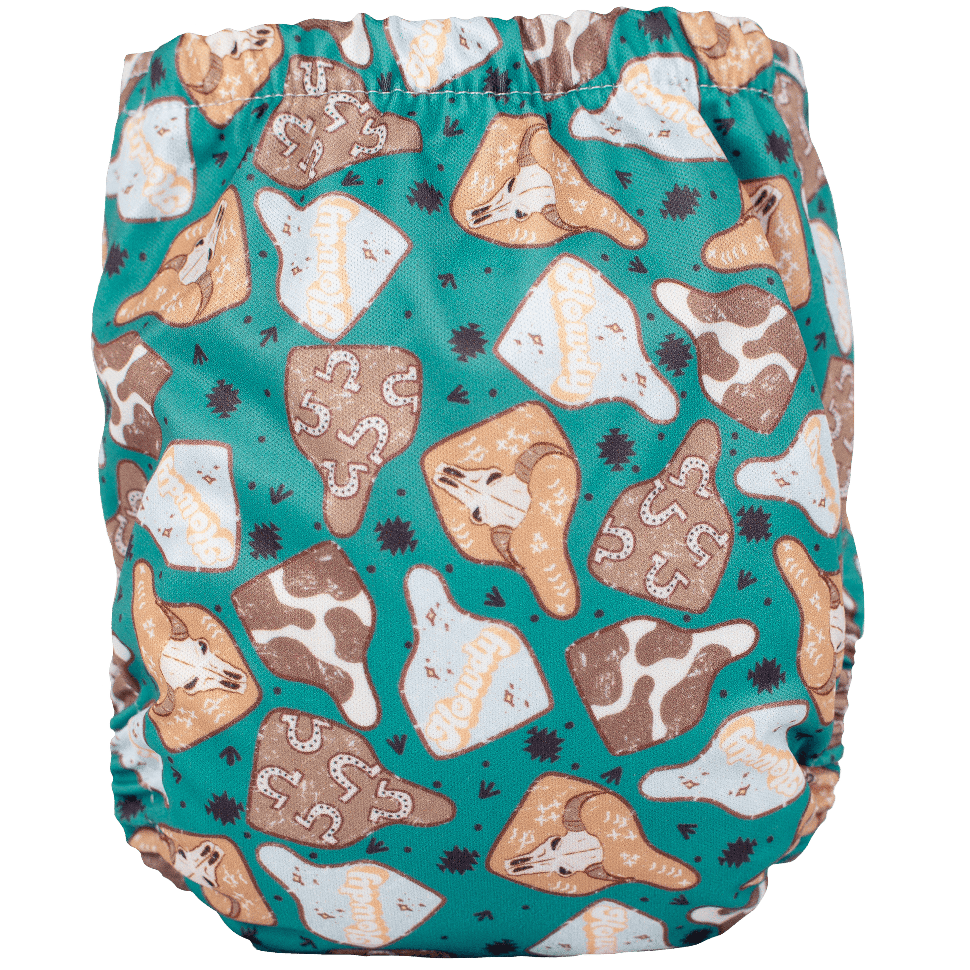 Tiny Tushies Newborn AIO Cloth Diaper with Pocket Opening for Babies 5 to 20 Pounds Texas Tushies
