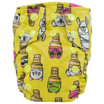 Texas Tushies Tiny Tushies Newborn AIO Cloth Diaper with Pocket Opening for Babies - Baby & Toddler > Diapering > Diapers > Cloth Diapers Cloth Diapers