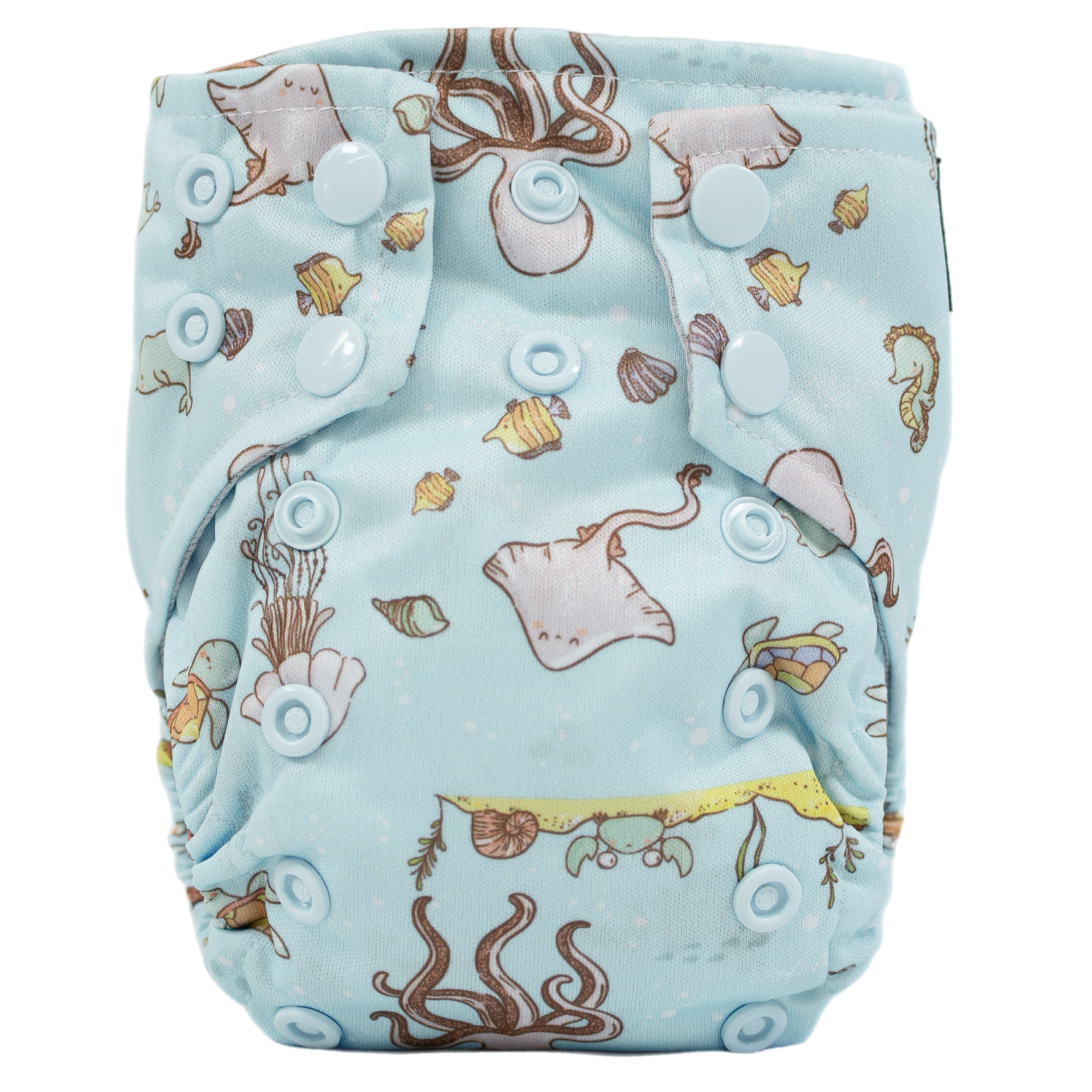 Texas Tushies Tiny Tushies Newborn AIO Cloth Diaper with Pocket Opening for Babies - Baby & Toddler > Diapering > Diapers > Cloth Diapers Cloth Diapers