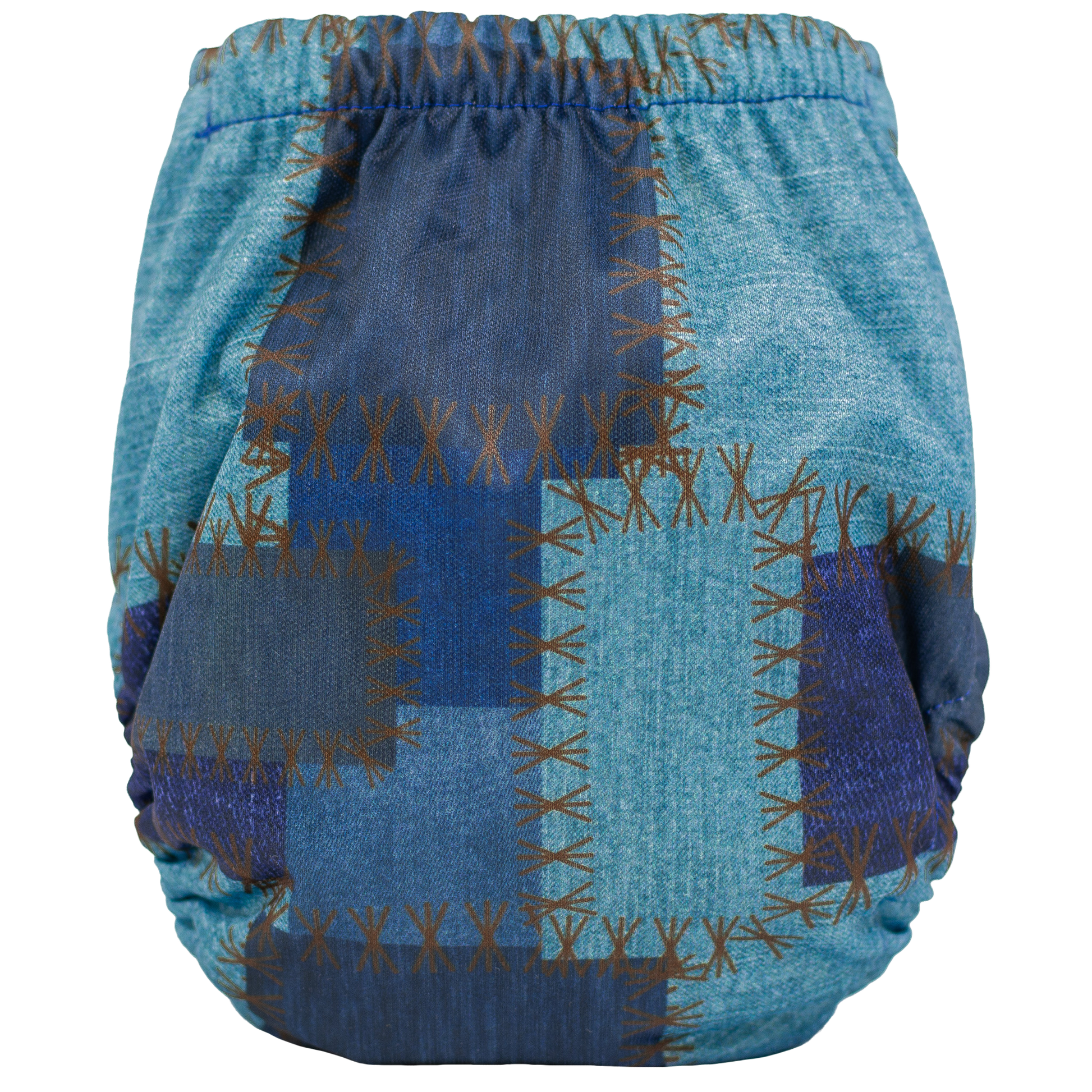 Tiny Tushies Newborn AIO Cloth Diaper with Pocket Opening for Babies 5 to 20 Pounds Texas Tushies